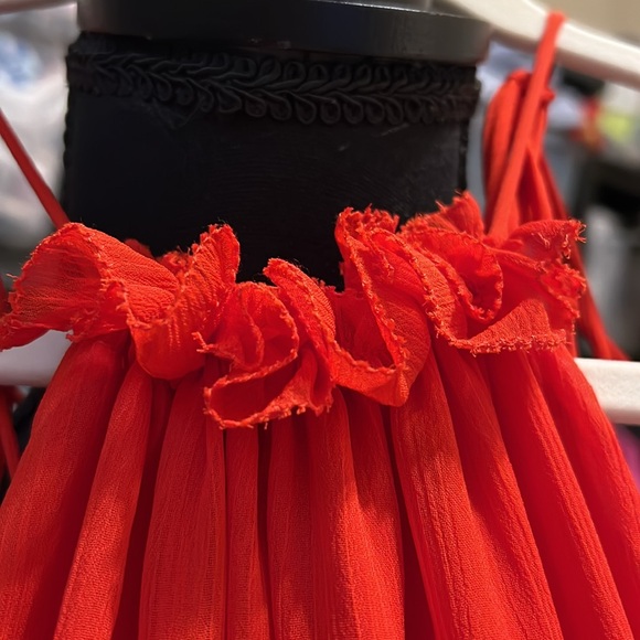 Banana Republic chiffon halter maxi dress - Picture 5 of 7